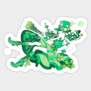 Kawaii Leprechaun Sticker